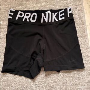 Nike Women's Black Pro Shorts